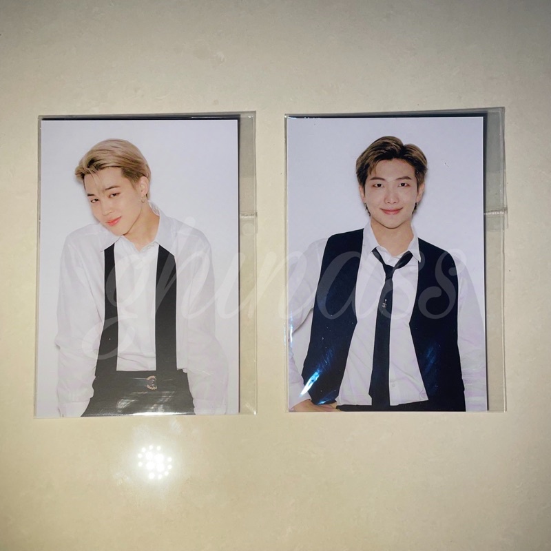 BTS NYEL New Year’s Eve Live 2021 Postcard