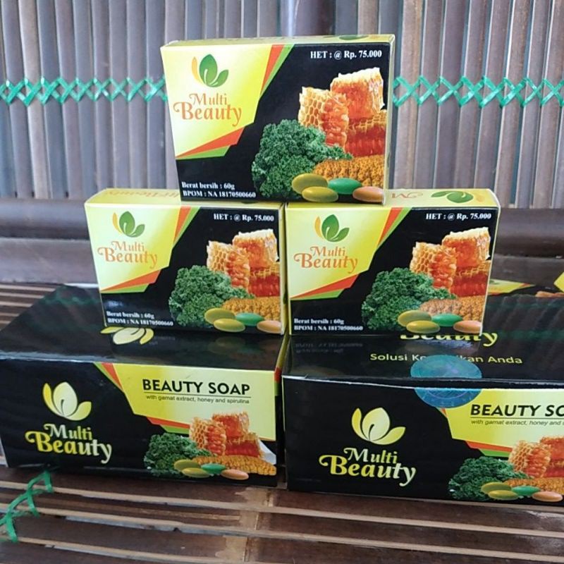 SABUN MULTIBEAUTY MBS BPOM ORIGINAL MURAH FREE JARING(KEMASAN BARU)