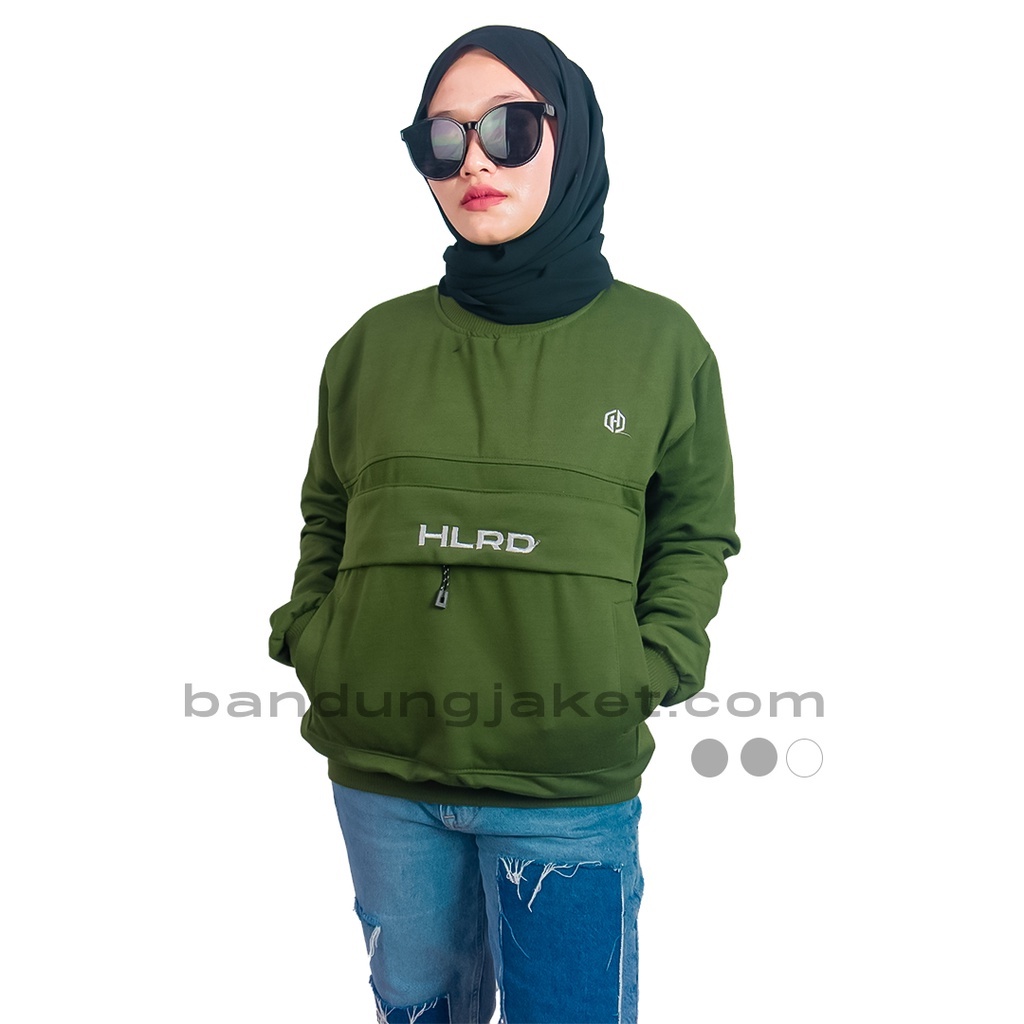 HOLYRIDER Sweatshirt Kagoule Olive