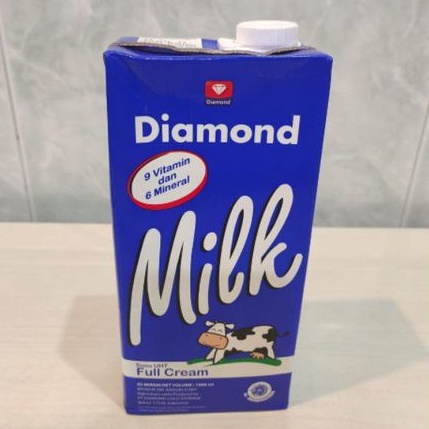 Diamond Susu UHT Full Cream 1000ml