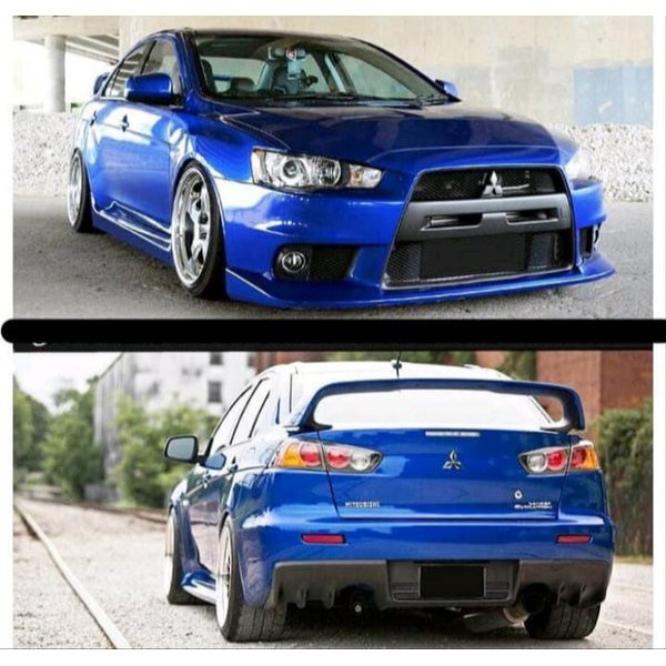 body kit  BODYKIT Mitsubishi Evo x lancer Evo Bahan Duraflex, Berkualitas dan Grade A