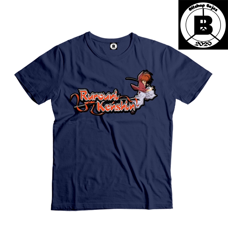 Kaos Rurouni Kenshin Baju Anime - ollshopbojes