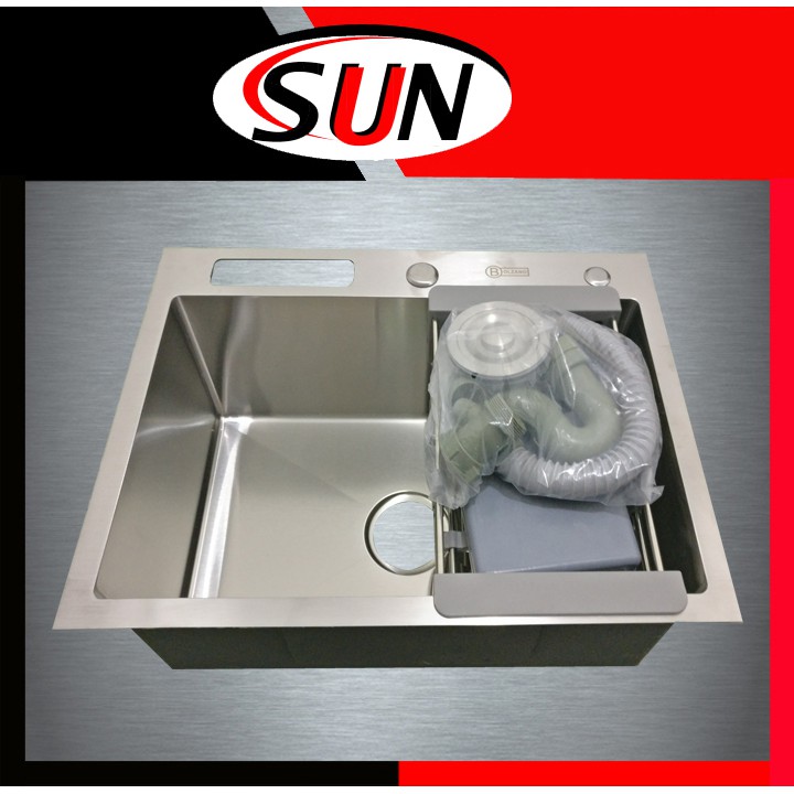 Bak Cuci Piring Kitchen Sink Stainless Sus 304 Bolzano 60 Cm X 45 Cm