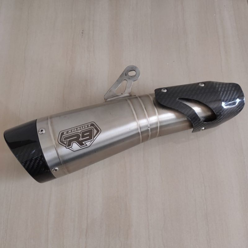 Knalpot Silencer silincer doang R9 H2 SS stainless inlet 51mm