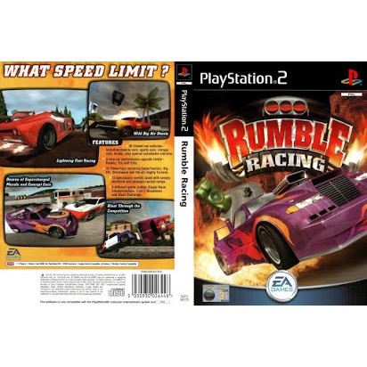 Kaset PS2 Nascar Rumble Racing