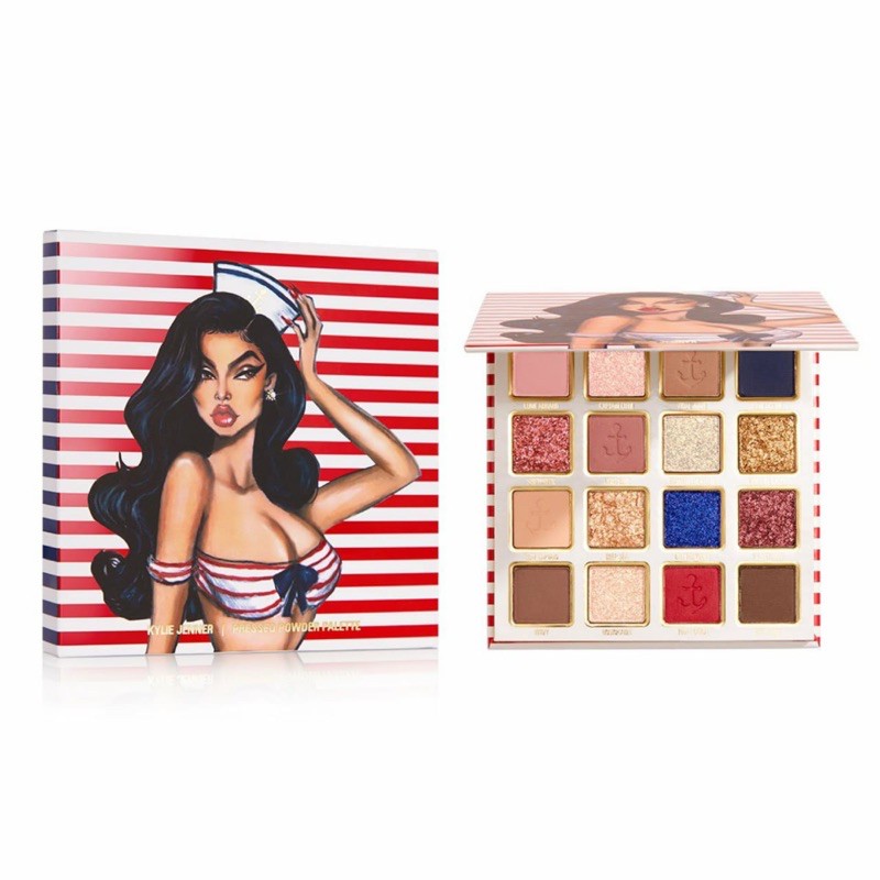 Kylie Cosmetics Kylie Jenner Sailor Pressed Powder Eyeshadow Palette Shopee Indonesia