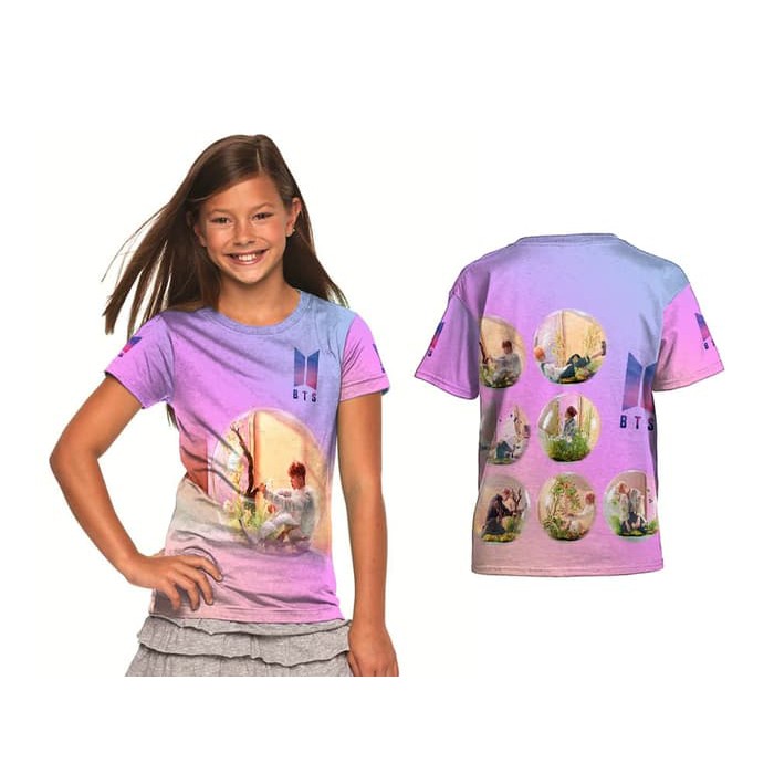 Kaos Tshirt Anak Fullprint BTS Answer - Jimin