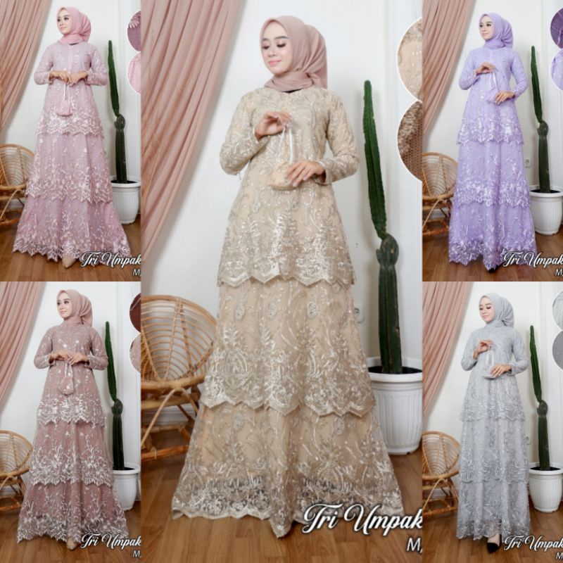 KEBAYA ORIGINAL//GAMIS 3 UMPAK//By Lefi Choto