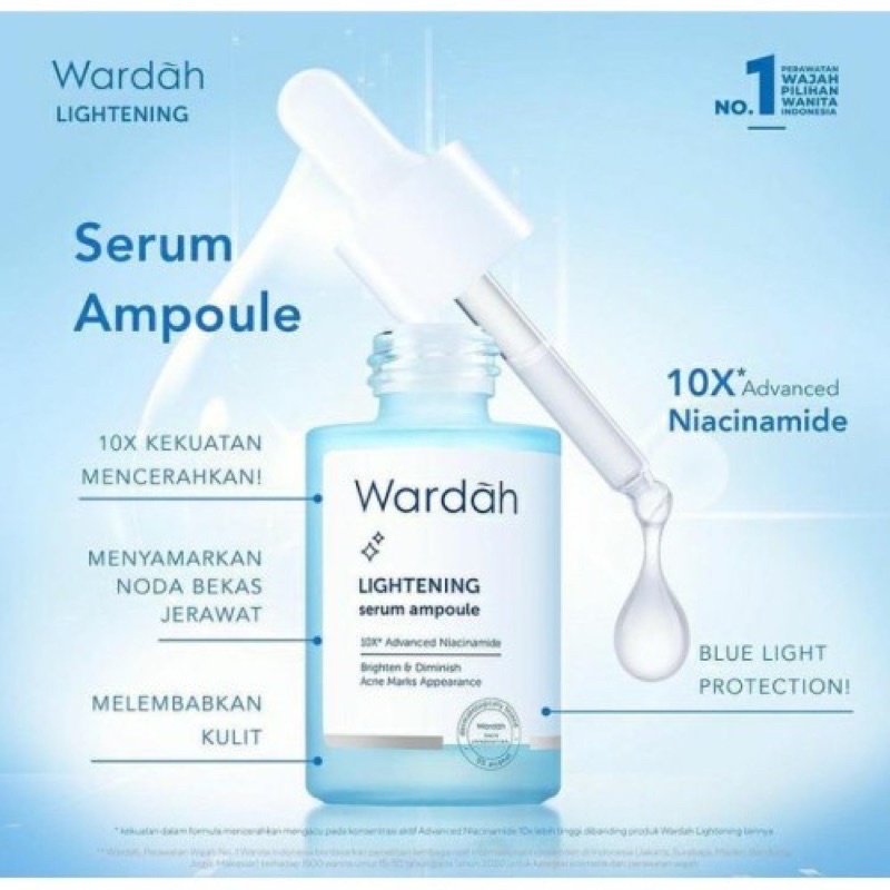 WARDAH LIGHTENING SERUM AMPOULE 30ml