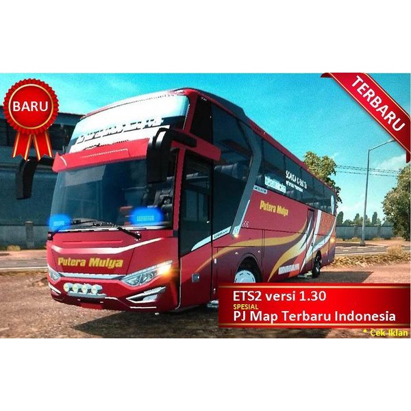 Euro Truck Simulator 2 ETS2 1.30 Truk Bus Double Decker SDD Game PC
