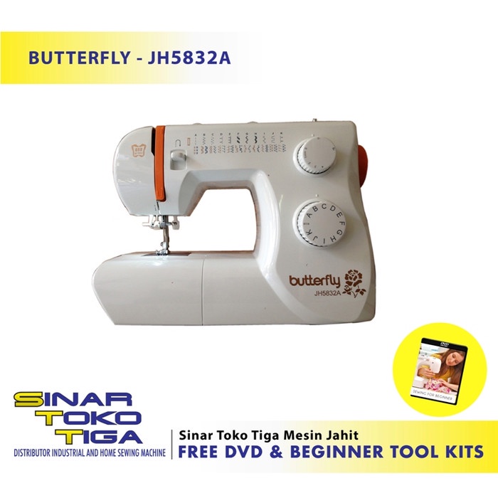 Butterfly JH5832A Mesin Jahit Portable