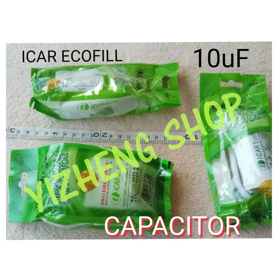 KAPASITOR 10 UF ICAR ECOFILL HI - POWER CAPASITOR 10 UF