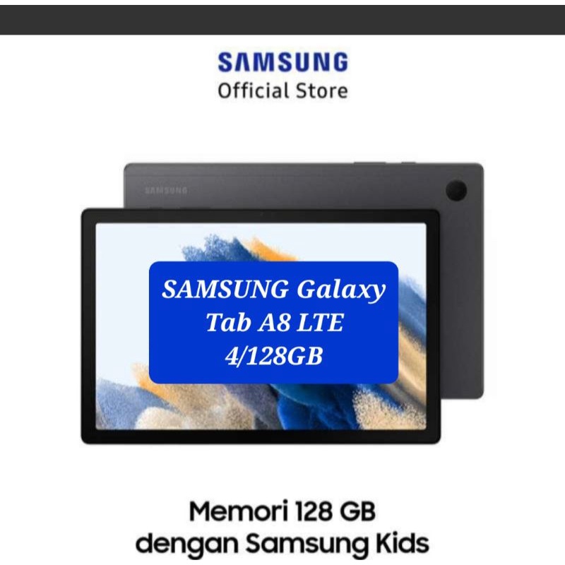 Samsung Galaxy Tab A8 LTE [4/128GB] Garansi Resmi Sein-1