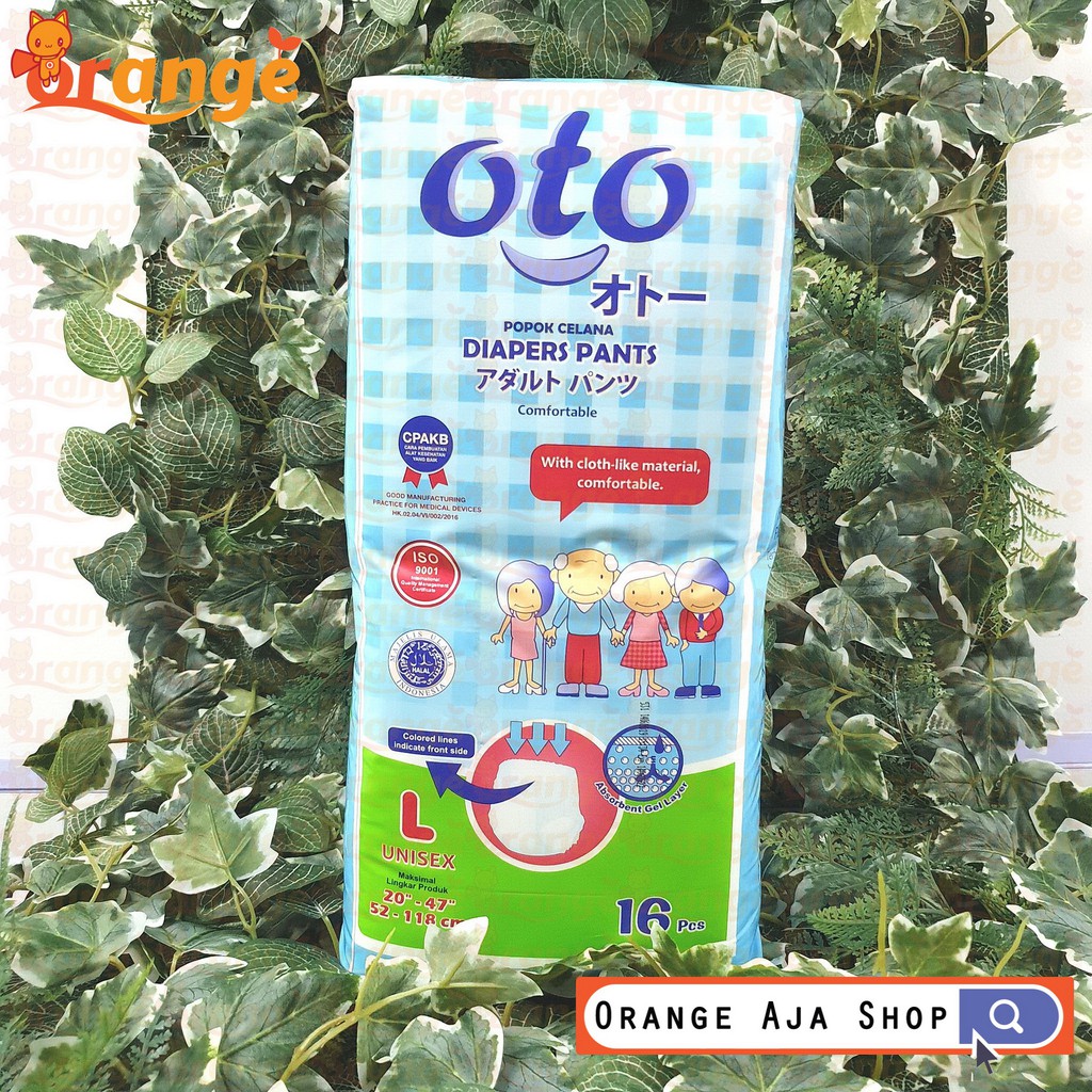 OTO POPOK CELANA DEWASA L 16
