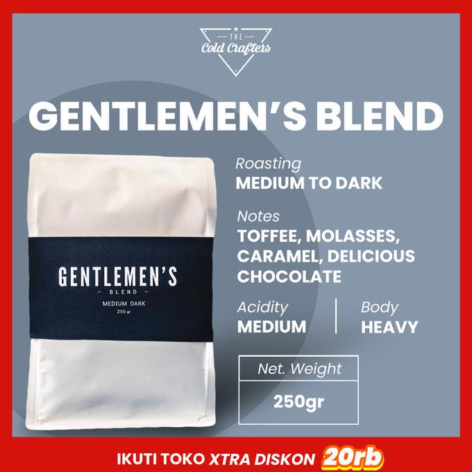 

Gentlemen'S Blend Espresso Arabica Biji Kopi Roasted Beans Terbaru