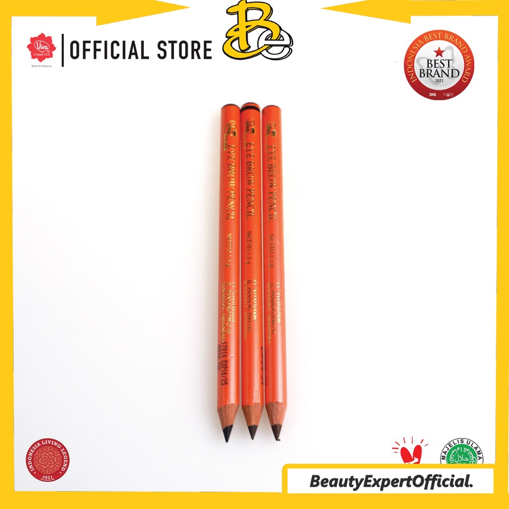 ⭐️ Beauty Expert ⭐️ Viva Pensil Alis Original 100% - Viva Queen Eye Brow Pencil