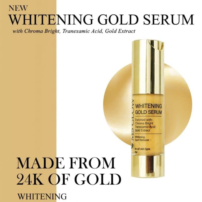 SERUM WHITENING GOLD MS GLOW