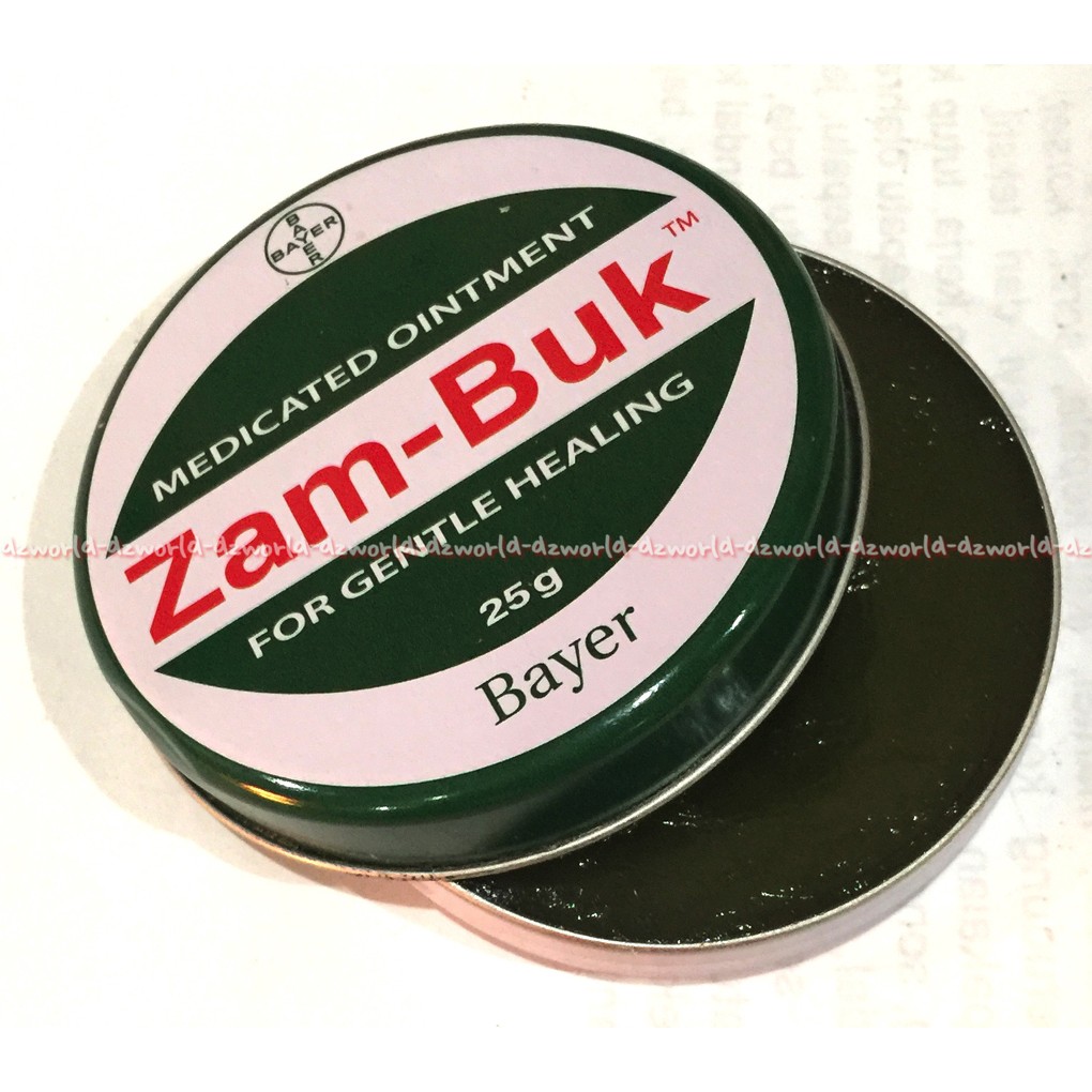 Zambuk Zam-buk 16gr Krim Salep Hijau Obat Benjol Luka Lecet dan Kulit Biru Zam Buk