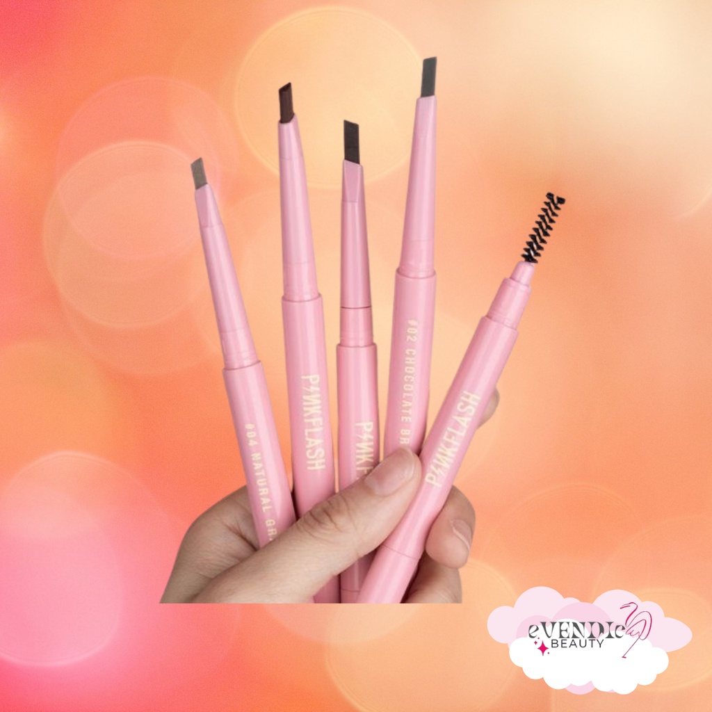 PINKFLASH OhMyEmoji Automatic Eyebrow Pencil Lasting 8 hours Waterproof Pigmented Easy Blend Soft C | original