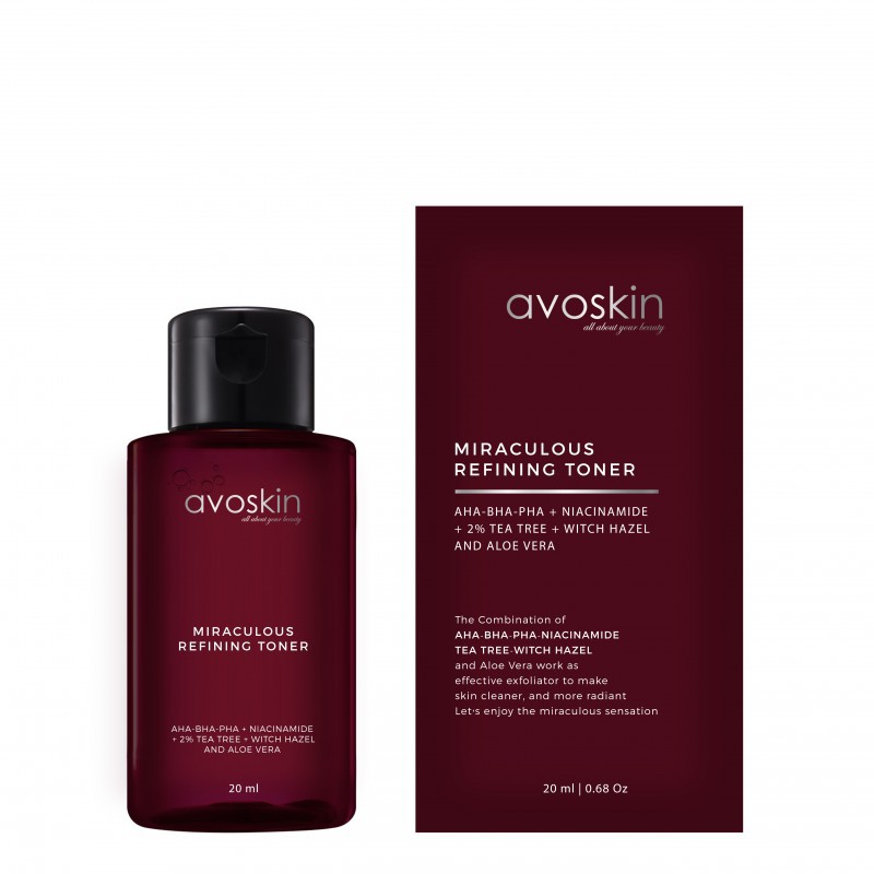 AVOSKIN TRAVEL SIZE Miraculous Refining Toner 20ml