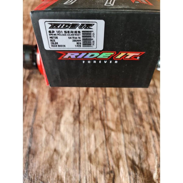 Monoshock shock  belakang satria fu ride it racing