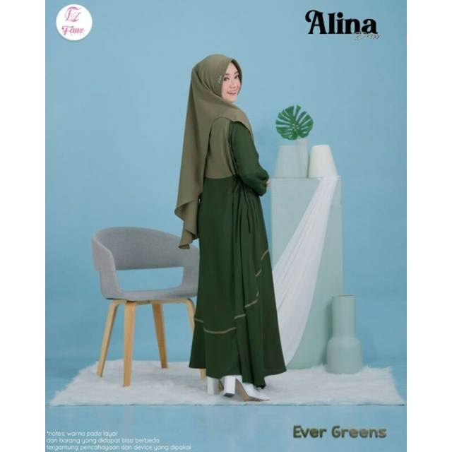Alina Dress Fauz Hijab