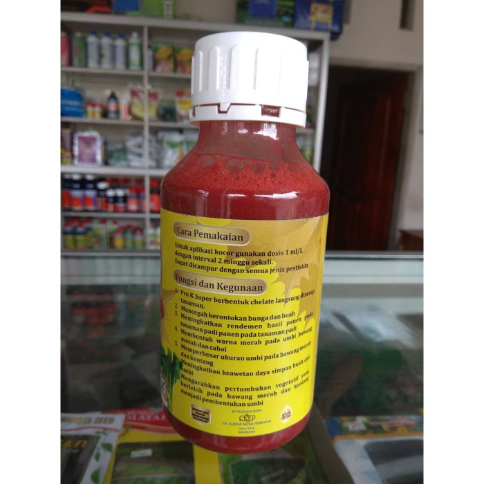 Pupuk Kalium Cair Pupuk Buah Berkualitas PRO K 500 ML ready stock