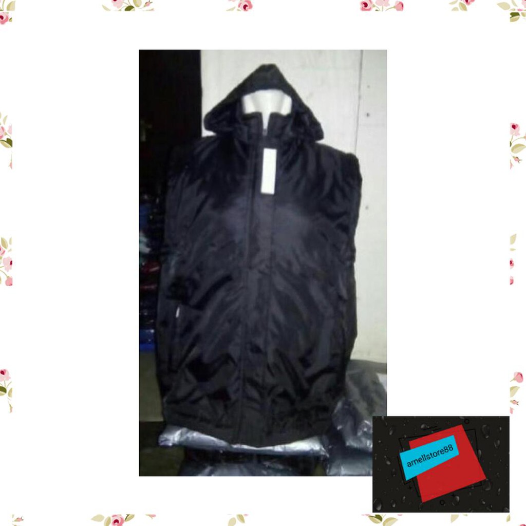 Jaket Pria parasut parka gunung rompi parasut tebal jumbo WE266
