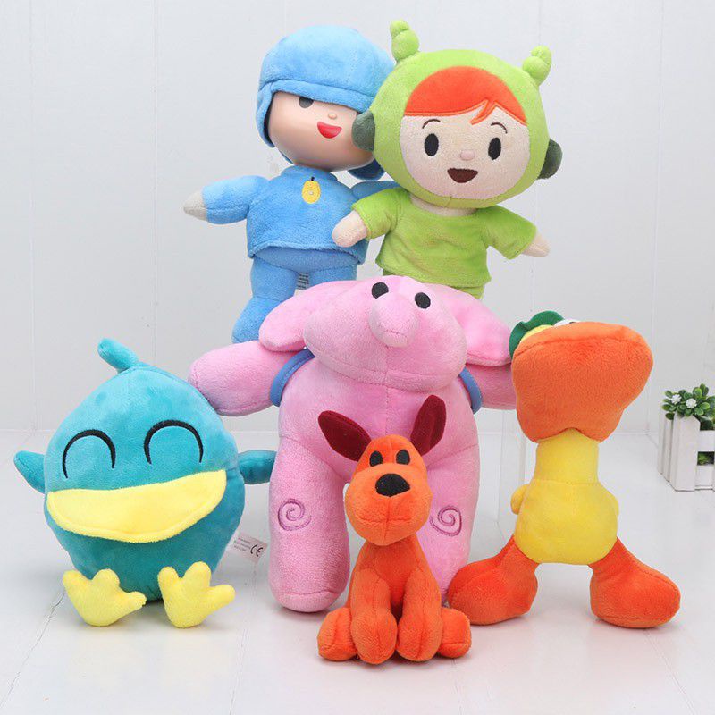 【In stock】Boneka Pocoyo Elly Pato Loula Bahan Plush Lembut Untuk Hadiah