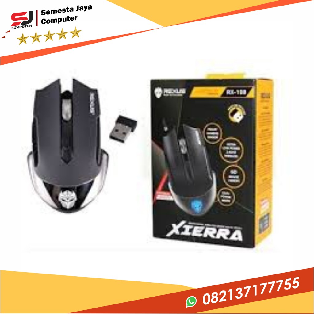 Rexus RX-108 Xierra Professional Wireless Gaming Mouse