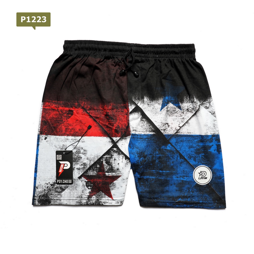 BEST SELLER - BOXER PRIA WANITA CELANA PENDEK GROSIR KOLOR PANTAI-DBM-X47