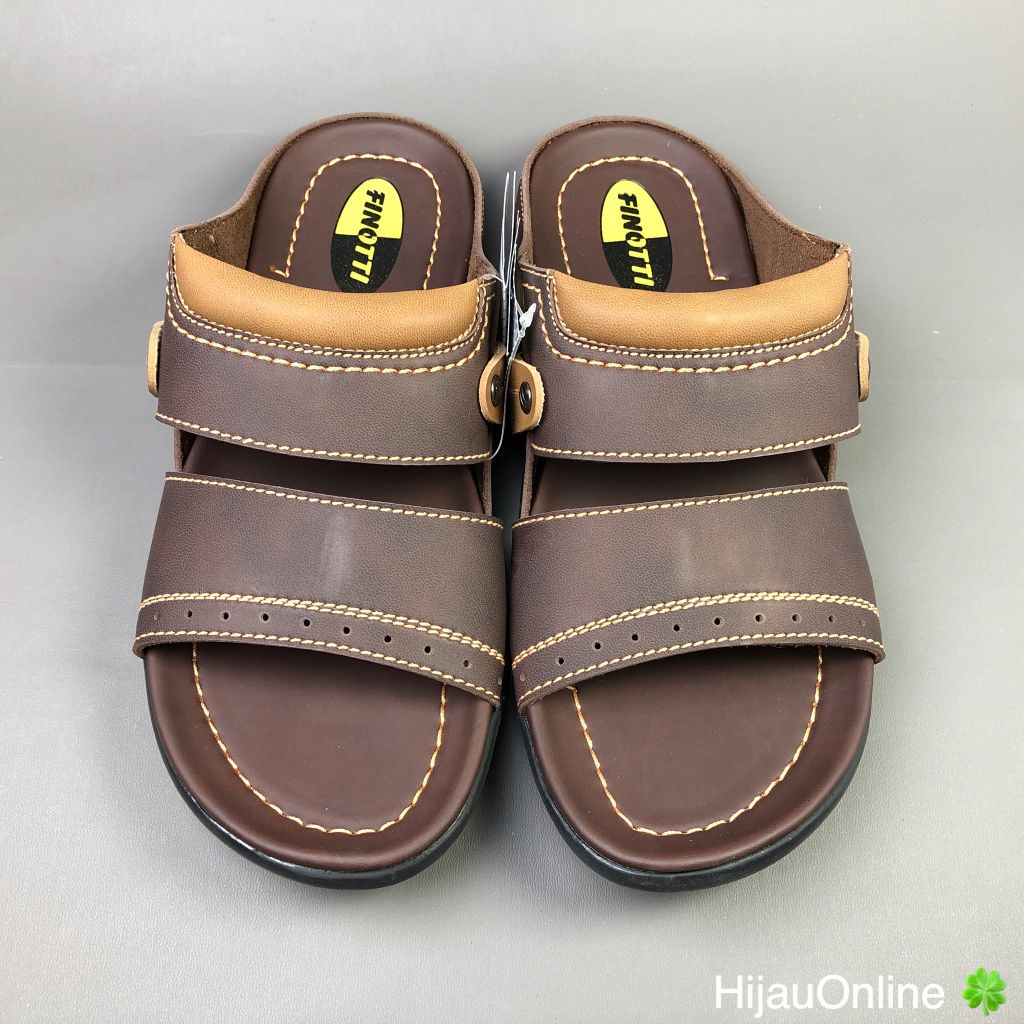 FINOTTI - BPZ 06 10 - Sandal Slop Sopan Kasual Tali 2 Laki-laki Pria-5
