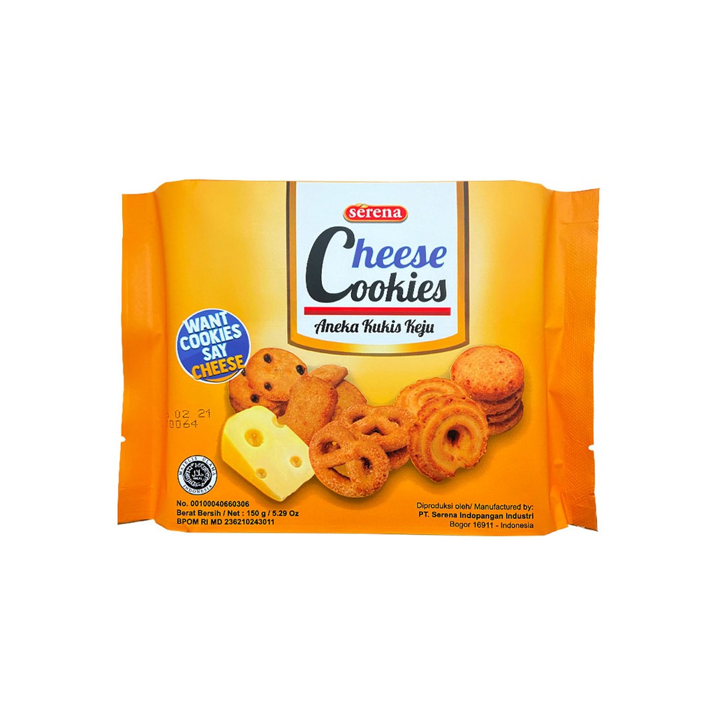 

Serena cheese cookies 100 gram