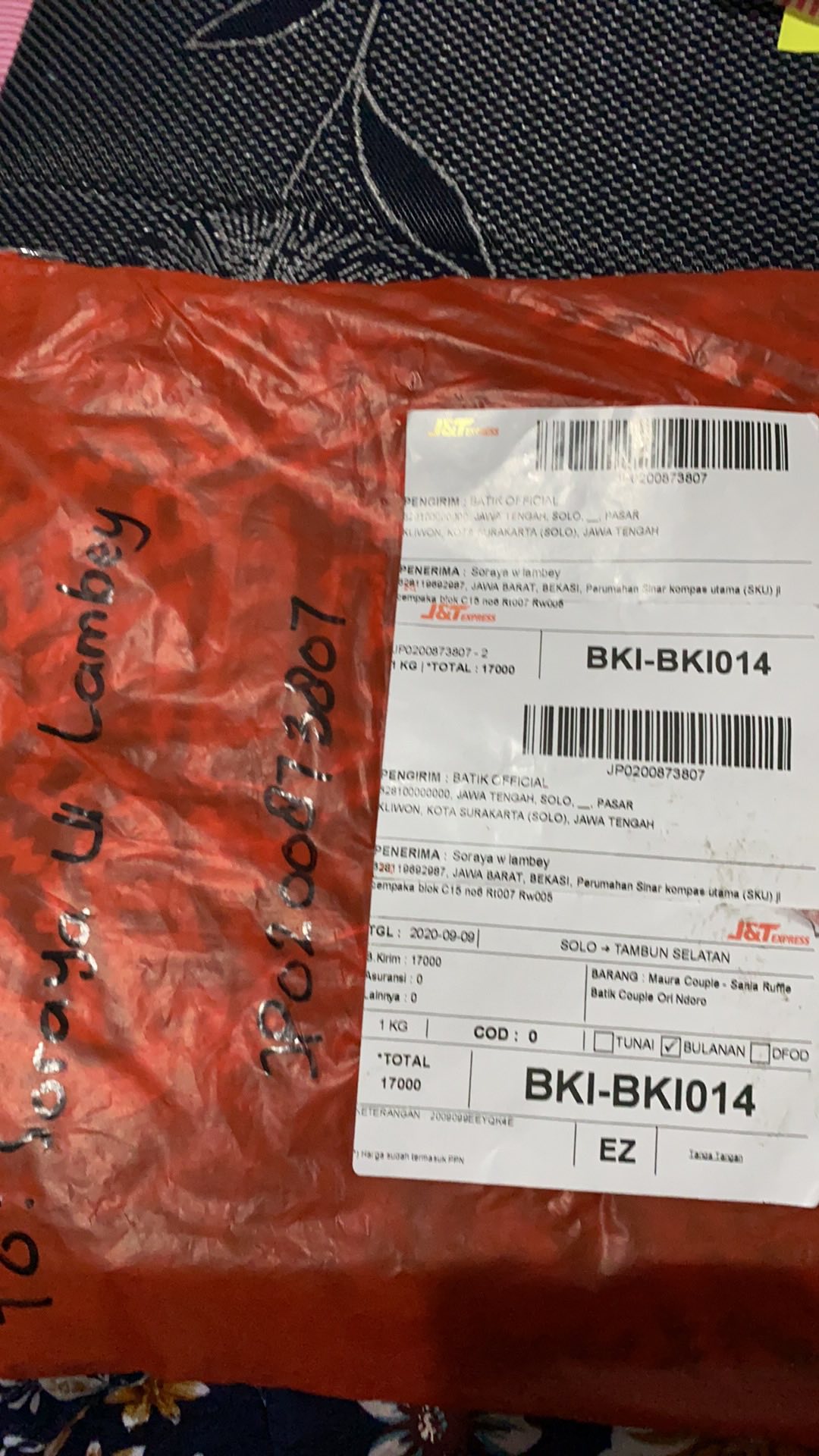 Maura Couple - Sania Ruffle Batik Couple Ori Ndoro Jowi Dnt Garansi Termurah Shopee - Set New Mika