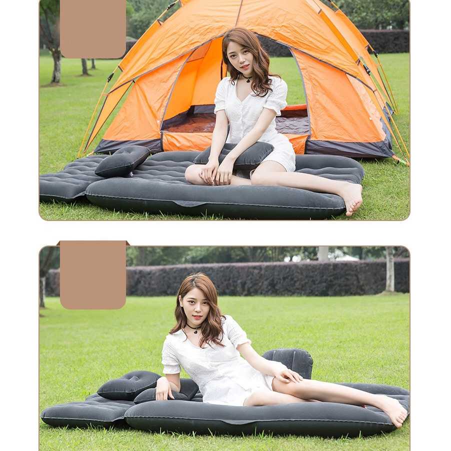 TD-DA1 Athenaegis Kasur Matras Angin Mobil Inflatable Bed 135 x 80 cm - 043