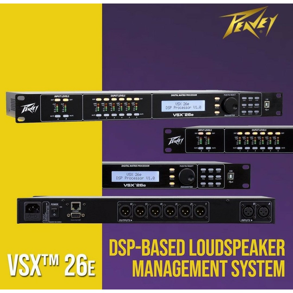 Speaker Management PEAVEY VSX26E / VSX 26E / VSX-26E Original