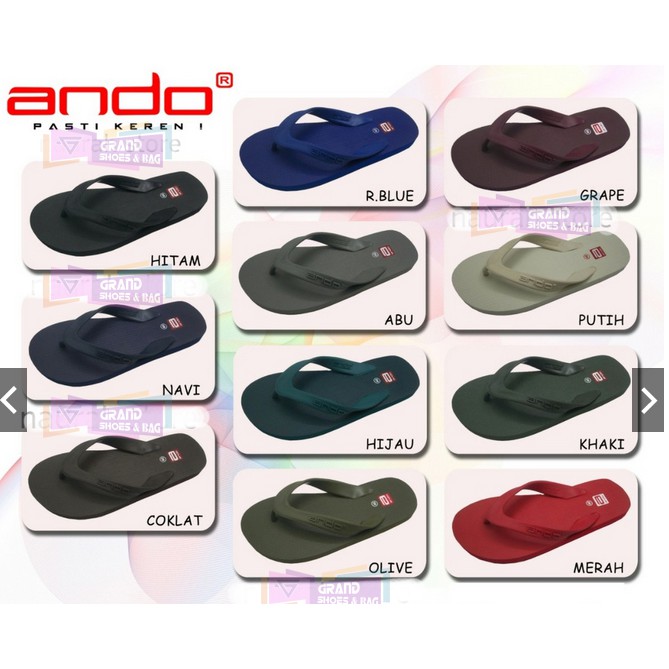  COD ready 38 44 SANDAL  JEPIT  ANDO  PRIA  HAWAII SANDAL  