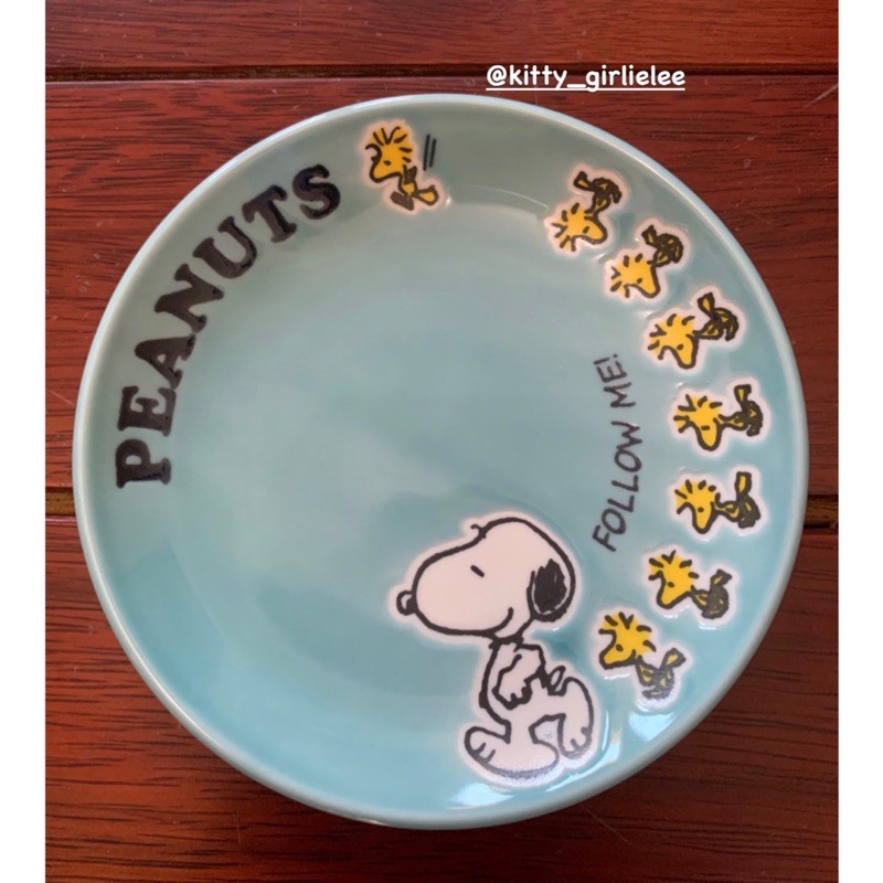 piring lepek keramik snoopy jepang original