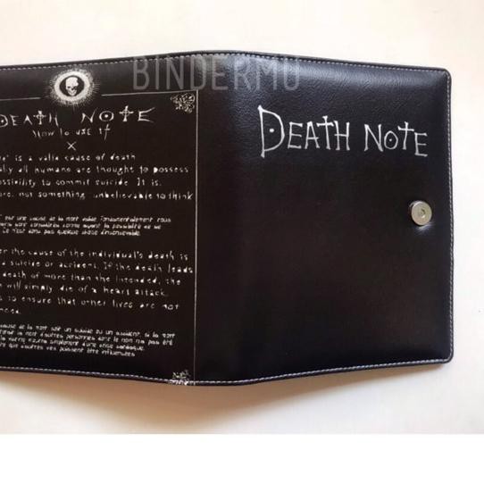 

Spesial Promo Binder READY Deathnote Printing Kulit multiring 20ring A5 / 26ring B5 8j