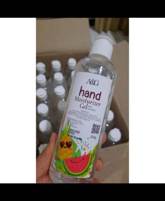 A&amp;G hand sanitizer anti Bacterial antiseptic 100 ml, 250 ml