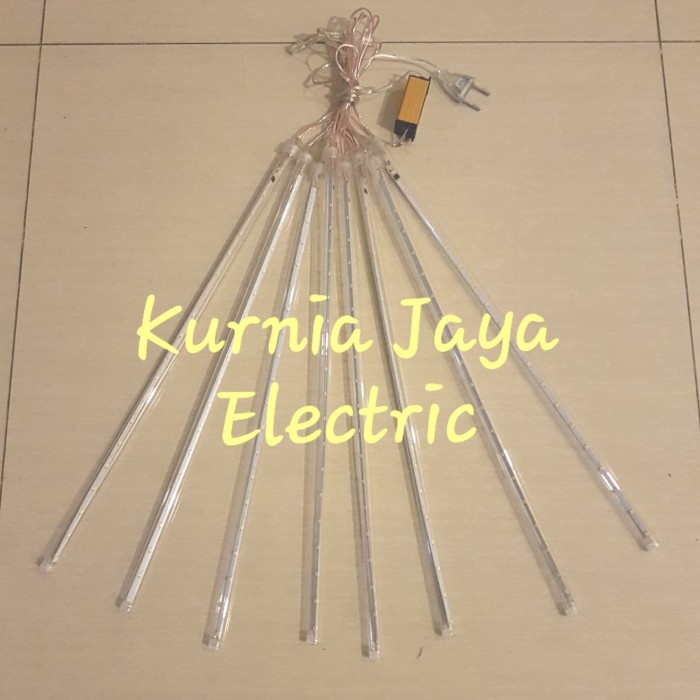 Lampu Meteor Hujan Hias LED SMD 2835 MERAH PUTIH Outdoor 8 Batang