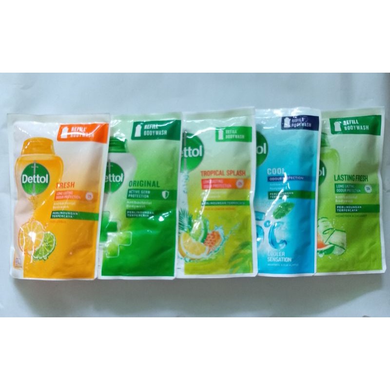 Sabun Cair Dettol Murah Anti bakteri Body Wash Refill 410g