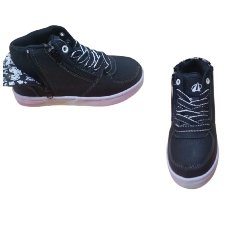 Sepatu Anak Ardiles Kashima Hitam Putih