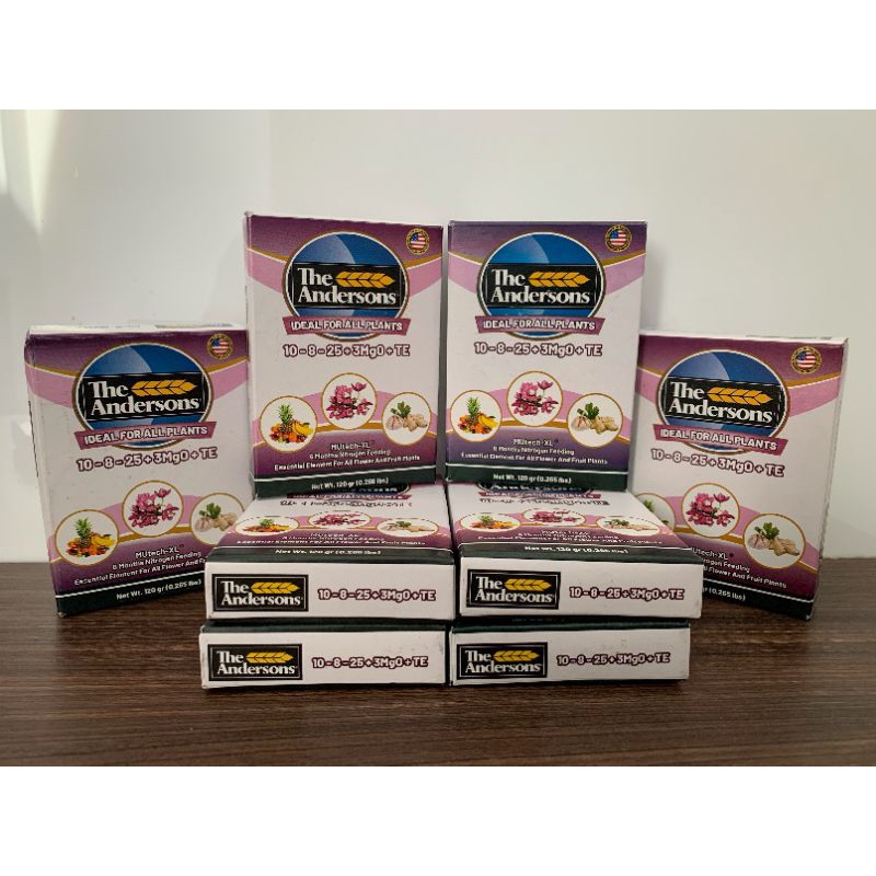 THE ANDERSONS pupuk slow release made in USA 500gr 120gr The anderson hitam ungu pink 10-8-25 + 3MgO + TE kemasan 120 gram 18-8-12 + 3Mg0 + TE 120 gr 500 gram pupuk bonsai bonsay tanaman premium tanaman hias daun osmocote dekastar aglonema buah bunga