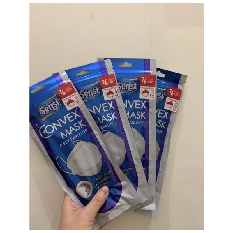 Masker sensi edisi merah putih