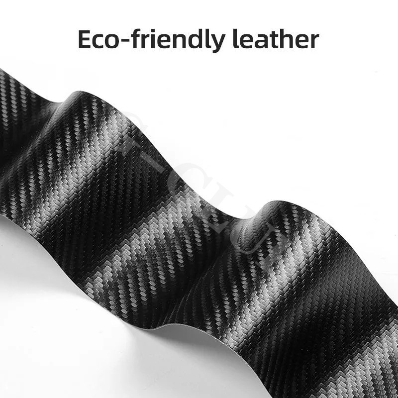 G-club 4PCS Stiker Strip Carbon Fiber Pelindung Pintu Mobil Ford