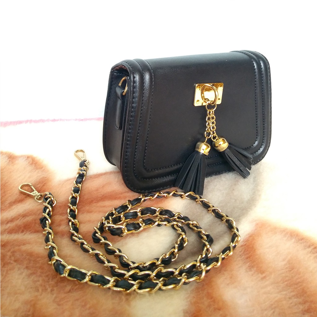 Cross body bag wanita bahan kulit PU kualitas bagus model trendy