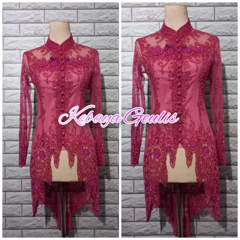 atasan kebaya cantik model rawis kebaya pesta modern kebaya abege/ibu bedan bisa COD