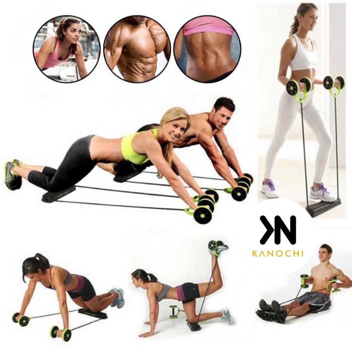 Set alat olahraga gym fitness REVOFLEX Xtreme sport