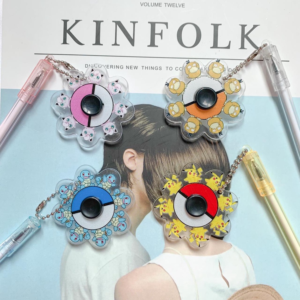 Jual Pulpen Spinner pokemon pikachu 